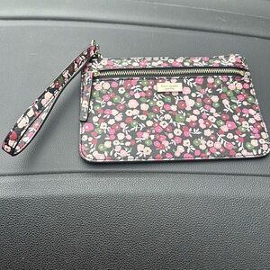 Kate Spade "Shore Street Park Ave Floral Wristlet Tinie"